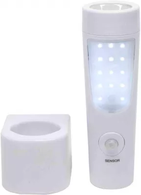 LED-es vészvil.+mozg.érz.+zseblámpa 5w 20 LED 50000h