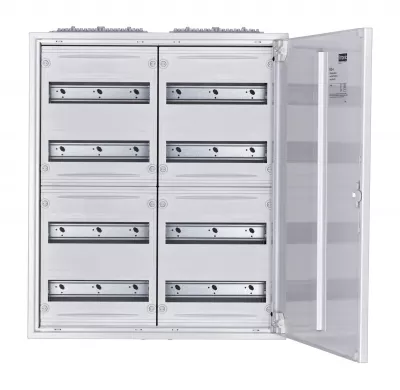 FV2-4 Mezős elosztó 96M falon kívüli IP43 650x550x165mm