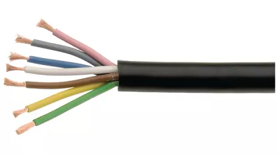 LIFYY 7x0,5mm YY PVC BLK tek/100m