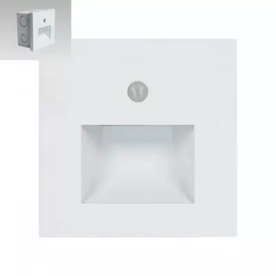 EMITHOR STEP LIGHT SUNNY lépcsővilágítás 1W LED 4000K 70lm szenzoros/fehér