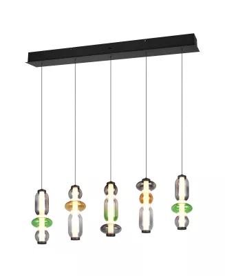 MINERVA Függ. 5x8W LED800lm2300+300