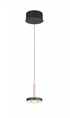 GUANO Függ. 1x8W LED 850lmk.barna