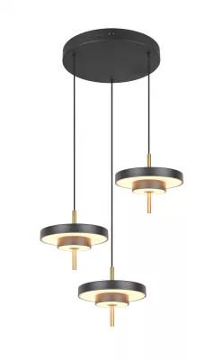 KEATON Függ. 3x10W LED1200lm2300+30