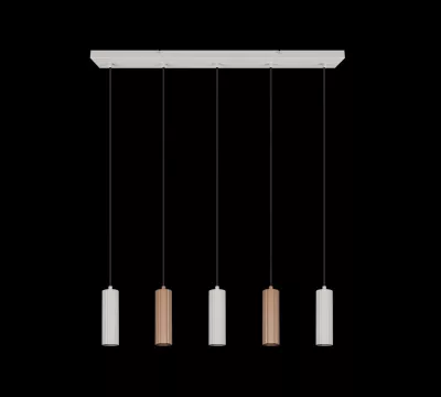 SOKA Függ. excl.5xGU10 |150cm -85cm