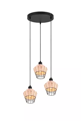 BORKA Függ. excl.3xE27 |150cm O41cm