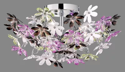 FLOWER mennyezet lp. excl.4xE14 |25@