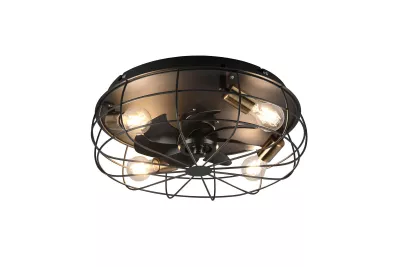 TRONDHEIM ventilátor excl.4xE27 |17@