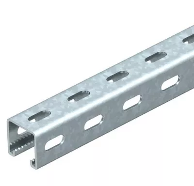 PROFILSIN-C 22mm 400x41x41mm PERF OLDALT IS PERFORÁLT
