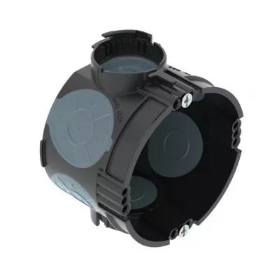 SZERELVÉNYDOBOZ 60mm UG 46GSL HUZATM D60x46mm HUZATMENTES+CSAVAR