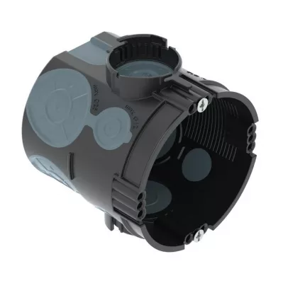 SZERELVÉNYDOBOZ 60mm UG 66GSL HM. D60x66mm HUZATMENTES+CSAVAR