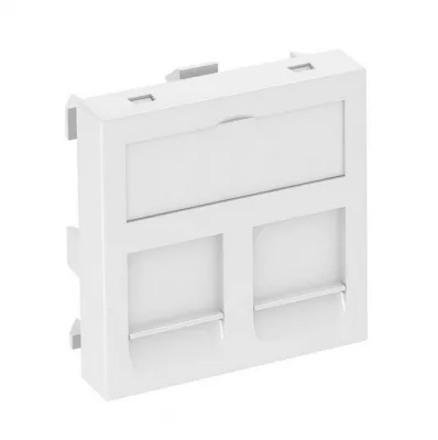 MODUL TARTÓ KERET 2xRM CSATL.-HOZ 45x45mm DTG-2RM RW1