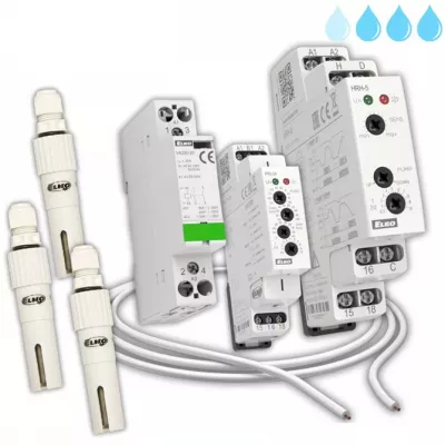VÍZSZINTSZABÁLYZÓ SZETT PLUSZ 24-230 1x HRH-5, 3x SHR-2, 38m D05V-K,