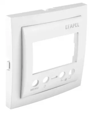 LOGUS TERMOSZTÁT FEDÉL FEHÉR Fehér fedlap 21235 termosztáthoz