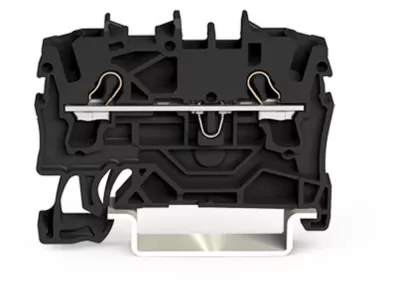 WAGO sorkapocs 2 vezetékes 2,5mm2 fekete