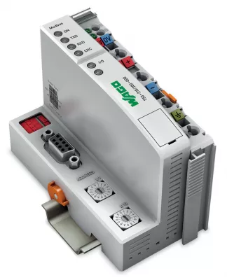 Terepi modbus csatoló RS-485 világosszürke