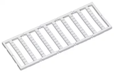 WAGO MINI WSB JELÖLŐKÁRTYA VÍZSZINT 51-100-IG (2X) BEPATTINTHATÓ FEHÉR