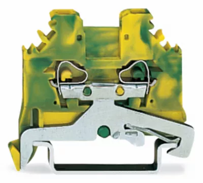 Sorkapocs 2 vezetékes zöld/sárga 2,5mm2