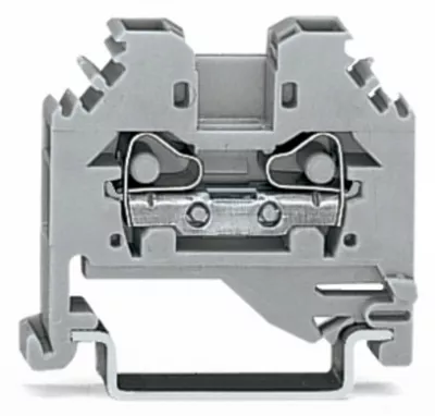 Sorkapocs 2 vezetékes átmenő 4mm2 szürke