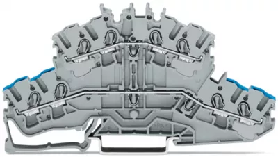 SORKAPOCS 2,5mm2 4 VEZ. 2 EMELETES SZÜRKE
