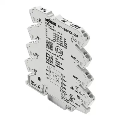 ELEKTRONIKUS KISMEGSZAKÍTÓ 24VDC 1 CSATORNA , 1...8A , JELÉRINTKEZŐ