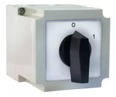 APATOR KÉZIKAPCS. 50A 4P TOK. 0-1 0-1