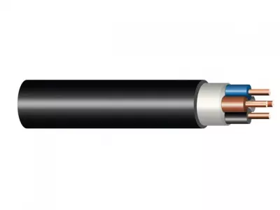 N2XH-J 5x 4 0,6/1kV FEKETE HALOGÉNMENTES KÁBEL