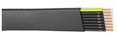 H07VVH6-F 4x16 LAPOS DARUKÁBEL FEKETE, 450/750V