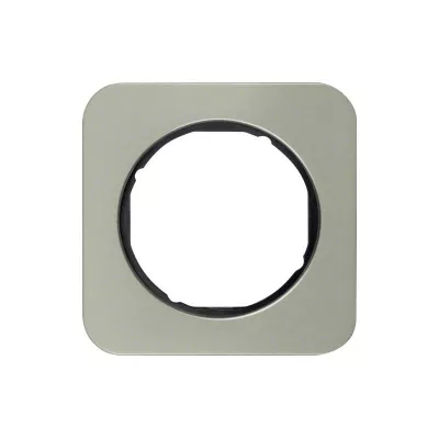 BERKER keret 1-es R.1 rozsdamentes SZÜRKE