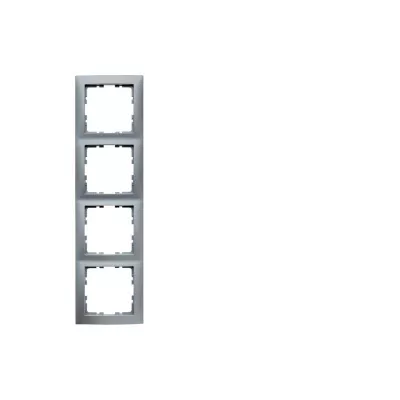 BERKER keret 4-es s.1 alu matt