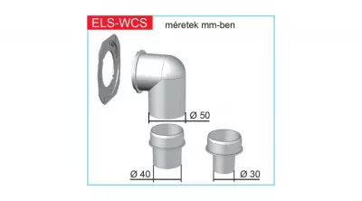 Ventilátor HELIOS ELS-WCS elszivó csonk