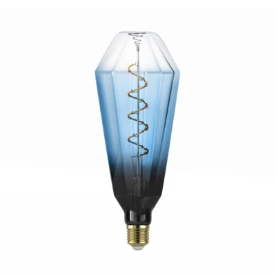 LED E27 T100 4W 2000K 120Lm kék@