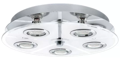 Cabo mennyezeti SS LED-es lámpa 5*2,5W kerek h:13552 cabo GU10 b:gl2869