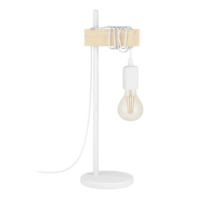 TOWNSHEND Asztali E27 1x10W fehér@