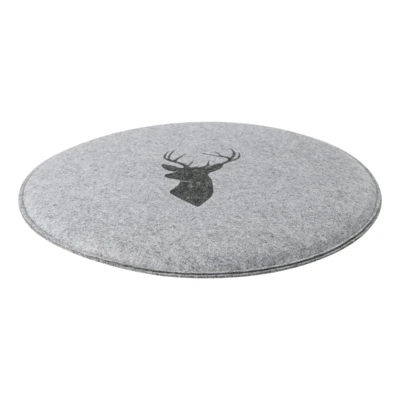 Filc ülőpárna O40cm szürke Vitakri@