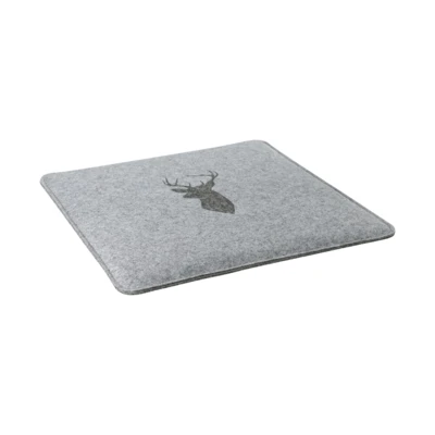 Filc ülőpárna 40x40cm szürke @ Vitakri