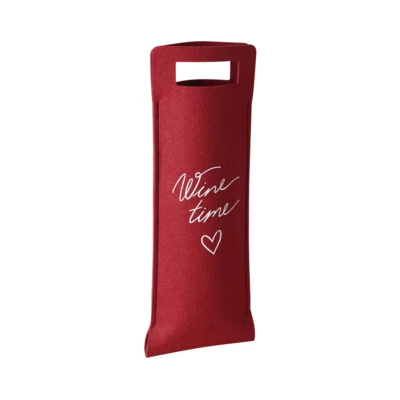 Filc boros ajándéktáska piros@ Kananga