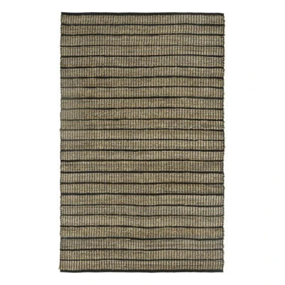 Szőnyeg 230x160cm natúr/fekete@ Tibiao