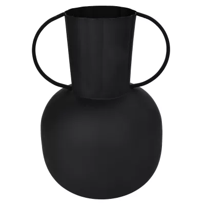 Váza 30cm fekete Miouski@