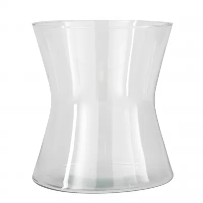 Váza 25cm O23cm átlátszó Delnite@