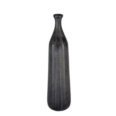 Fém váza 45cm szürke Fanambana@