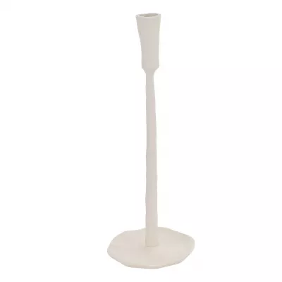 Gyertyatartó 30,5cm krém-feh.@ Jellicoe