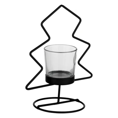 Fa mécsestartóval 14x9,5x17,5cm @