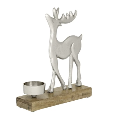 Rénszarvas mécsestartóval nik@