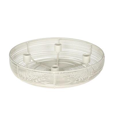 Kosár gy.tart.O30,5x7cm elef.cs@