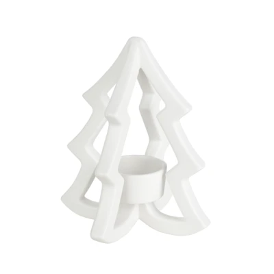 Gyertyatartó fenyőfa 17,6cm fh @