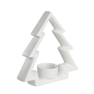 Gyertyatartó fenyőfa 18,3cm fh @