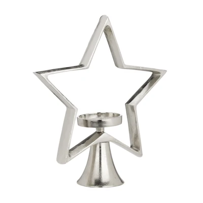 Gyertyatartó csillag 34cm nikk @