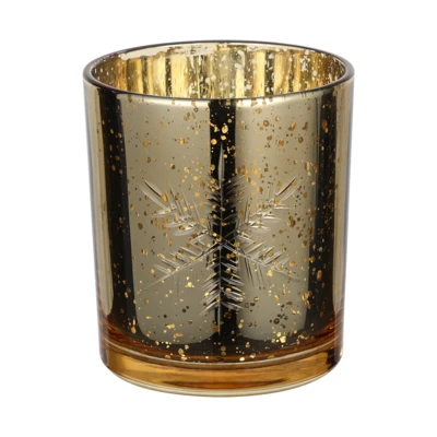 Mécsestartó O8,8x10cm aranyszínű @