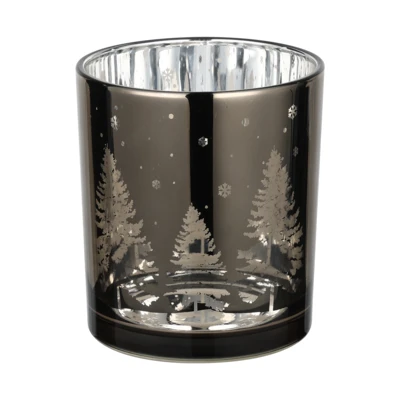 Mécsestartó O8,8x10cm tópszín @