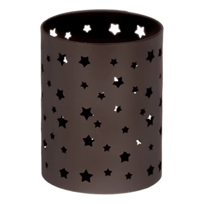 Mécsestartó O10x13cm barna Lugait@